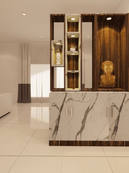 Truww - Turnkey Home Interiors Creative Corners: Bars, Pooja Units & Foyers photo 21