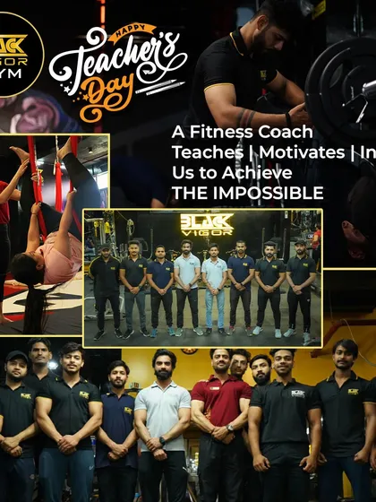 Happy Teacher's Day to our incredible fitness coaches. They teach, motivate, and inspire us every day to achieve what we thought was impossible.