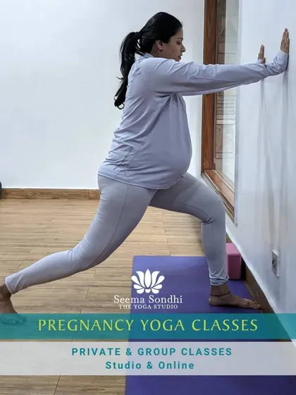 My pregnancy yoga classes are a special space for moms-to-be. We focus on gentle strength, flexibility, and relaxation to support you through the magical journey of pregnancy and prepare for childbirth.