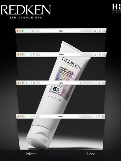 The Redken Acidic Bonding Concentrate leave-in treatment is a must-have for heat protection and repair. It's a single product with multiple benefits.