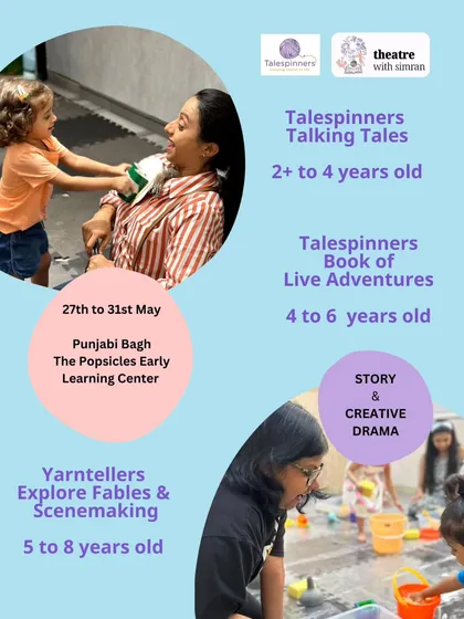 Our summer workshops at The Popsicles Early Learning Center in Punjabi Bagh, offering programs for kids from 2 to 8 years old.