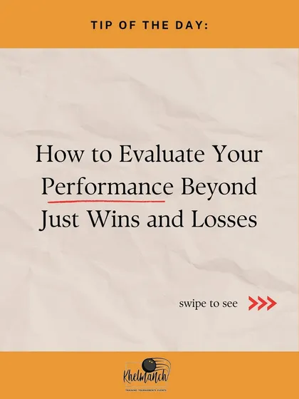 How do you evaluate your performance beyond wins and losses? We guide players to focus on their confidence and growth, which are truer measures of progress.