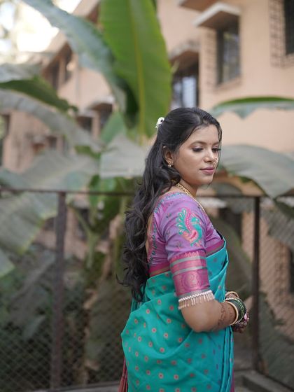 Traditional Engagement & Sakharpuda Looks photo 55