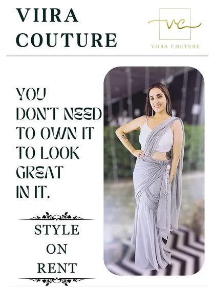 You don't need to own it to look great in it. Style on rent is the motto I live by.