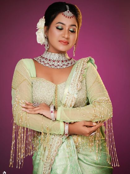 Sushma Manjunath - Bridal & Event Makeup and Styling Creative Portfolio & Student Work photo 52