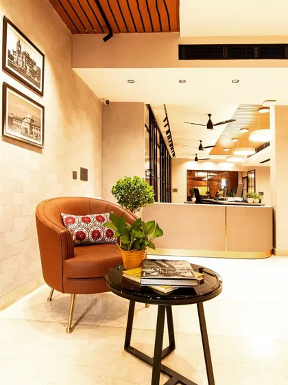 We transformed this basement lawyer's chamber into a warm and inviting space. By layering ambient, task, and accent lighting, we overcame the lack of natural light, creating a professional yet comfortable environment for clients and staff.