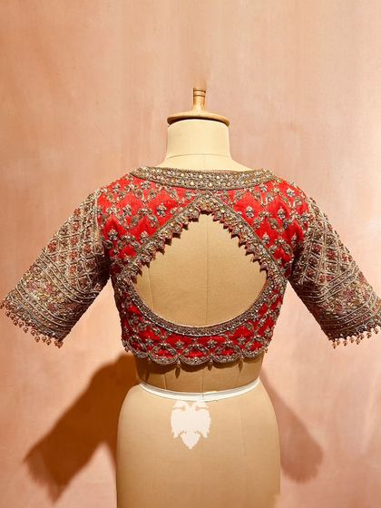 Blouse House by Mahitha Prasad - Custom Blouse Design & Embroidery A Closer Look: The Art of Embroidery photo 3