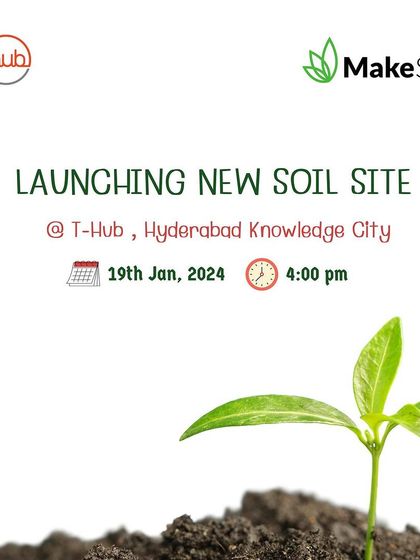We are excited to be part of launching a new Soil Site at T-Hub, Hyderabad. Creating accessible points for composting is key to building a circular economy.