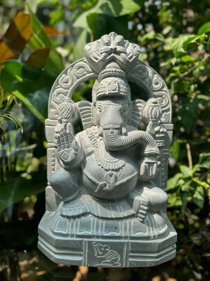 Greenhouse - Handcrafted Stone Sculpture & Decor Ganesha: The Remover of Obstacles photo 29