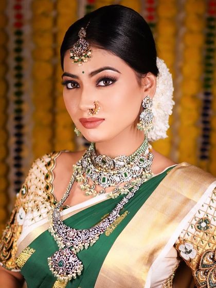 Vidya Naveen - Bridal & Event Makeup & Styling Engagement & Reception Glam photo 14