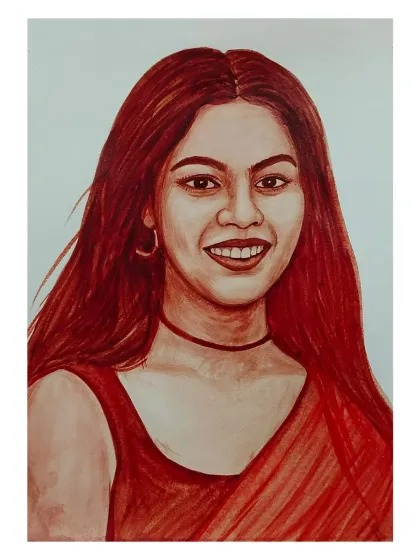 Sharan Ediga - Custom Portrait Art Blood Portraits: Your Story in Art photo 54