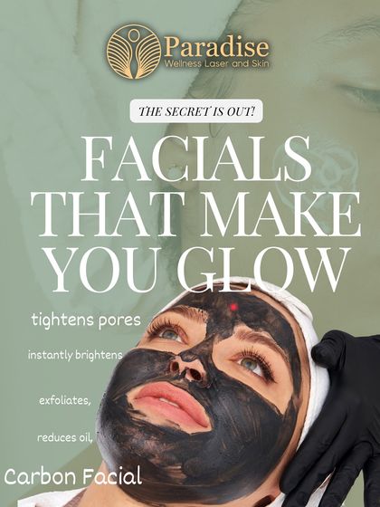 This is a glimpse of the Carbon Facial, one of my secret weapons for glowing skin. It tightens pores, instantly brightens, and reduces oil, making it a fantastic choice for a quick refresh.