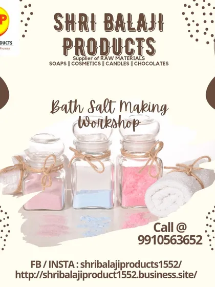 Learn to create your own luxurious bath salts in my online workshop. I share over 10 unique, tried-and-tested recipes to help you start your own spa products brand from home.