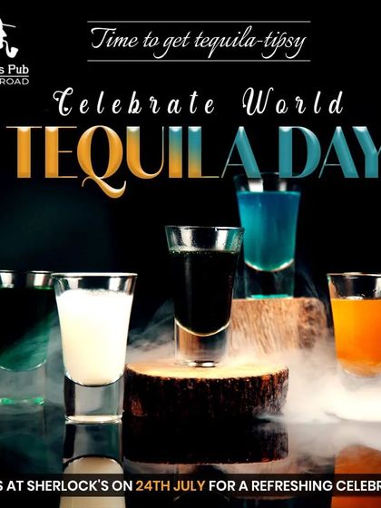 Celebrating World Tequila Day with a colorful array of tequila shots. From blue curaçao to classic silver, I have a shot for every adventurer.