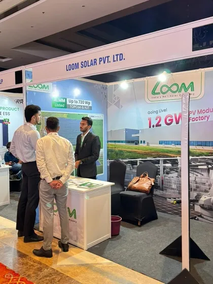 Our team engaging with industry leaders and passionate individuals at the Solar & Storage Confex 2025 in Indore. We were proud to showcase our latest innovations in solar technology and energy storage.