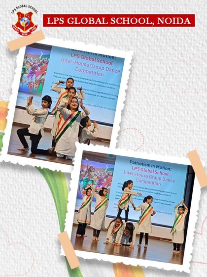 Students form a creative pose during the Inter-House Dance Competition. Our dance programs encourage both individual expression and synchronized teamwork, resulting in visually stunning performances.