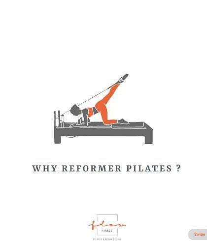 An introduction to the benefits of reformer Pilates, inviting users to learn more about this transformative workout.