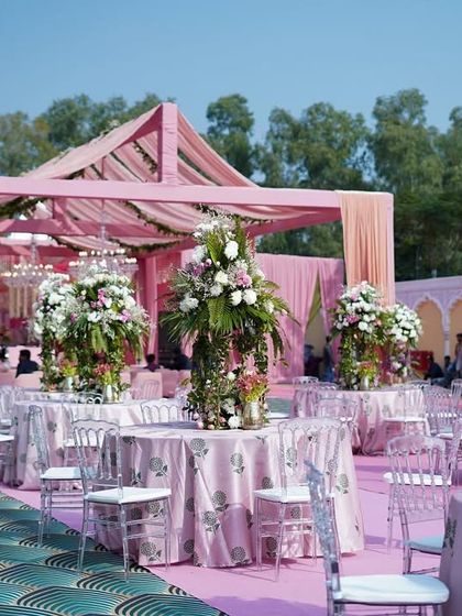 Gulabi Genda: A Pink & White Jaipur Wedding photo 4