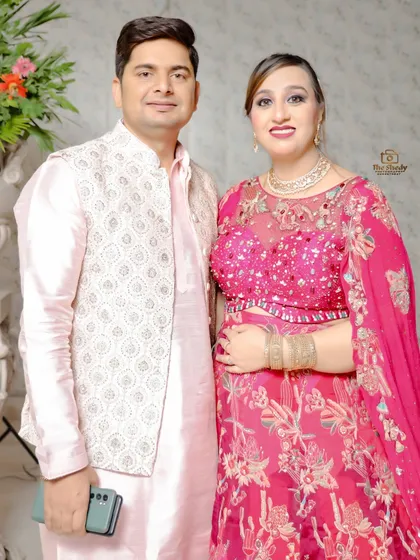 A classic couple portrait from an engagement ceremony. We make sure to get those timeless shots that you'll cherish for years to come.