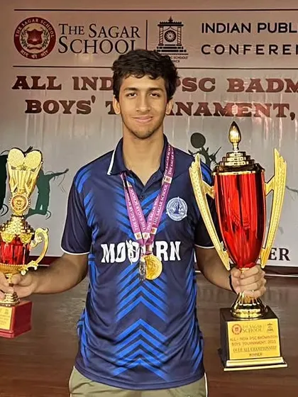 Another one of our champions, Ryan Ranjan, clinching the Gold Medal in the U-19 Boys' Singles. His success is a direct result of the relentless hard work and disciplined training regimen we instill at the academy.