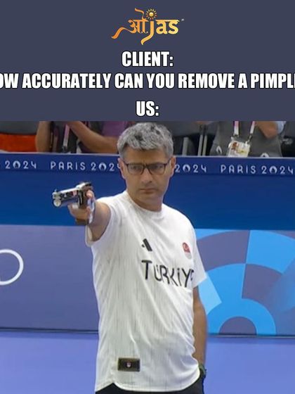 When a client asks how accurately we can remove a pimple, we like to think our precision is top-notch. Your clear skin is our target.