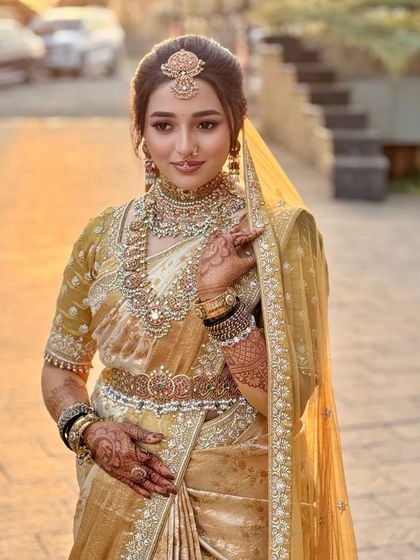 Madhuri Subbaraju - Destination Wedding Makeup Timeless Muhurtham Brides photo 9