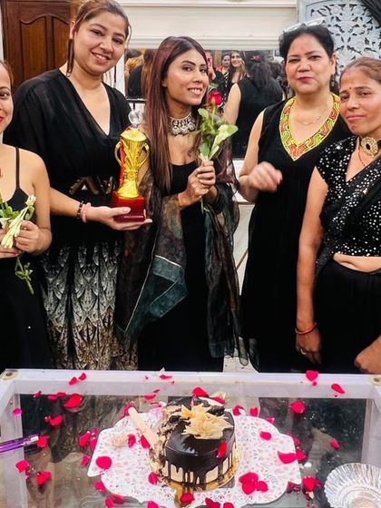 Celebrating with my girls. These are the moments that make all the hard work worth it.