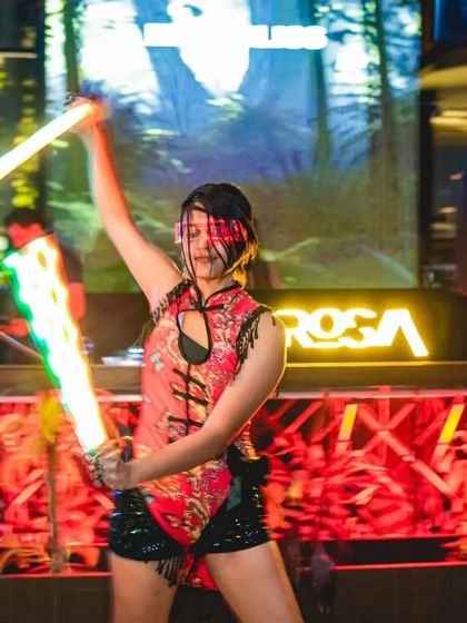 IndieFlow - Fire, LED & Pyrotechnic Shows Futuristic LED & Pixel Shows photo 65