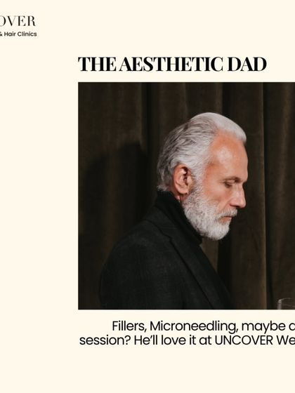 For the aesthetic dad, consider gifting treatments like fillers, microneedling, or an EMS session this Father's Day. He'll love it.