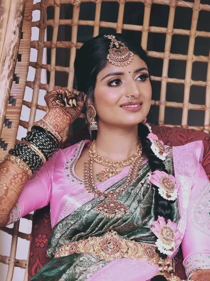I love creating looks for the entire bridal party. This client was glowing for a family wedding, and her makeup was designed to last all day.