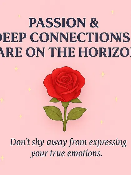 The Universe has a message for you. Choose a flower to see if passion is on the horizon, if happiness and success are turning your way, or if a fresh start is blossoming in your life.