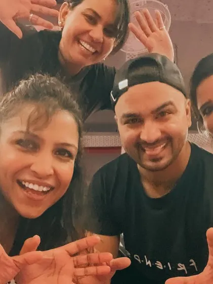 A fun selfie with my students on Friendship Day. These are the moments that I cherish the most.