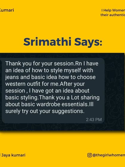 Jaya Kumari - Personal Styling & Wardrobe Consulting Real Results, Real Confidence photo 45