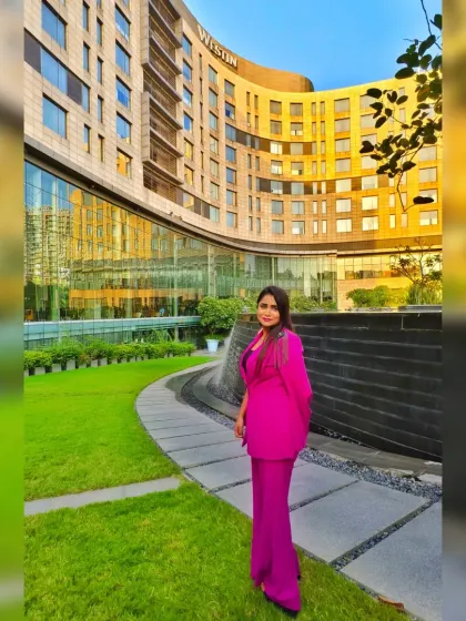 At the beautiful Westin Gurgaon for the Sprinklr CX Dinner. The venue was perfect for an evening of high-level discussions on the future of customer experience.