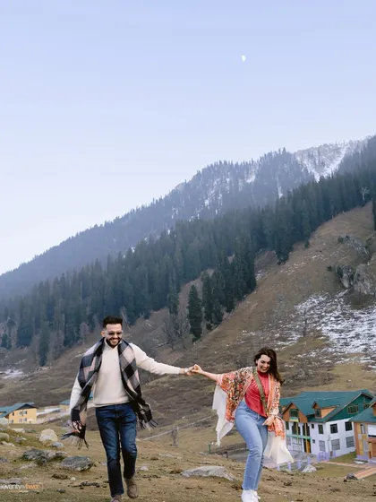 Let's run through the mountains and let the landscape echo your joy. In the vastness of Kashmir, we found a moment of pure, uninhibited happiness, a perfect memory of their adventurous spirit.