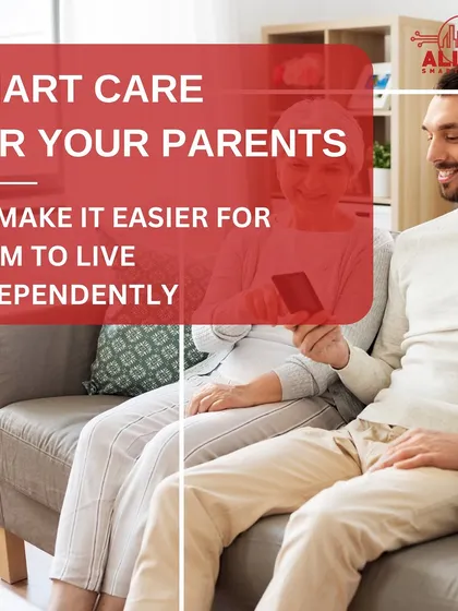 We provide smart care for your parents, making it easier for them to live independently. Our automation solutions simplify daily routines and enhance safety, providing peace of mind for the whole family.