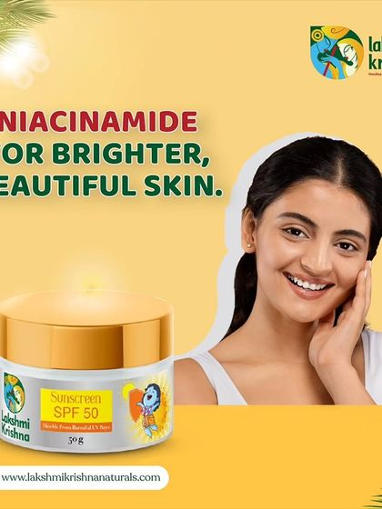 Our sunscreen is formulated with Niacinamide for brighter, more beautiful skin. It doesn't just protect; it actively works to improve your skin's tone and radiance.