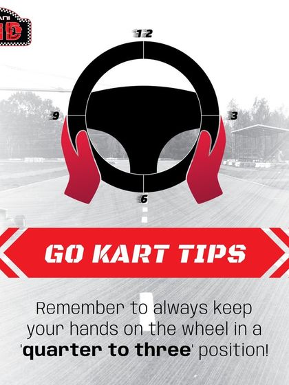 A quick tip for better control: always keep your hands in the 'quarter to three' position on the steering wheel. This technique provides maximum leverage and quicker reaction times.