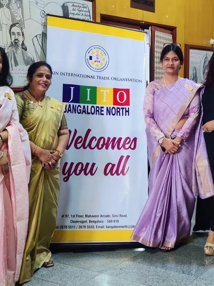 More pictures with the wonderful women of the JITO Ladies Wing who organized the fantastic training event.