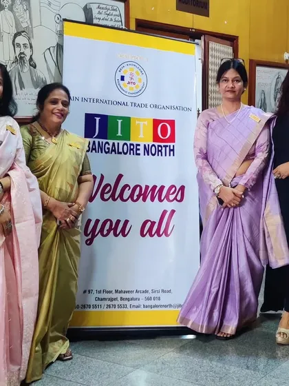 More pictures with the wonderful women of the JITO Ladies Wing who organized the fantastic training event.