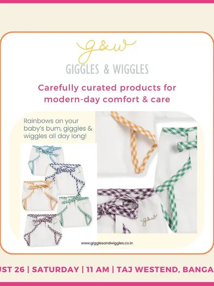 Featuring Giggles & Wiggles, a brand with carefully curated products for modern-day comfort and care.