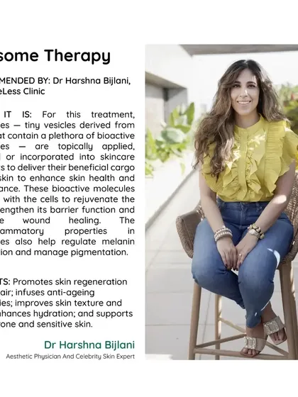 As an expert in aesthetic medicine, I often recommend Exosome therapy for its powerful regenerative benefits. This graphic explains what the treatment is, detailing how these bioactive molecules enhance skin and scalp health by promoting repair and reducing inflammation.