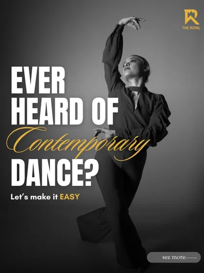 Ever heard of contemporary dance? Let us make it easy. It's about expressing emotions that words can't capture.