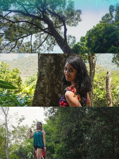 A collage of snapshots from our Wayanad trip. It captures the lush greenery, the happy faces, and the hidden waterfalls we discovered, creating memories that photos can't fully express.