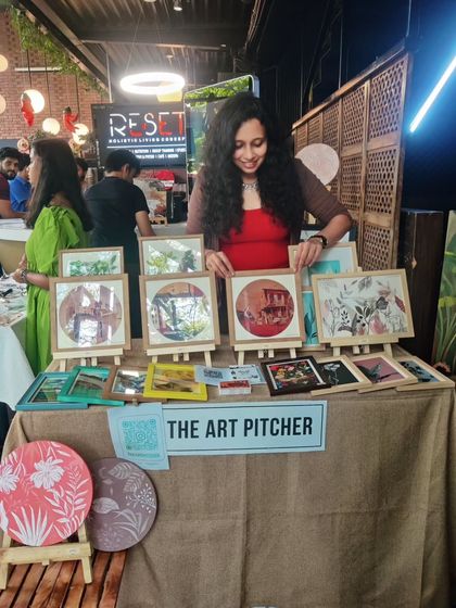 Aanchal Gupta - Live Art & Workshops Art Markets & Exhibitions photo 7