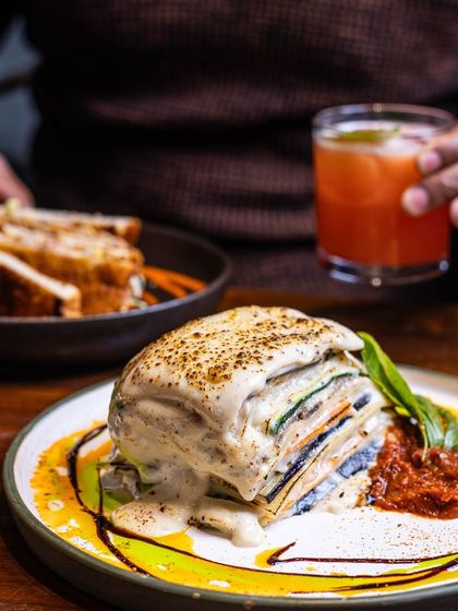 Why wait till the weekend for some good food? My vegetable lasagna, pictured here, is a perfect reason to celebrate any day of the week.