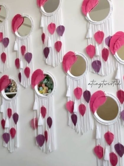 I just shipped out a whole wall of these custom leaf-adorned mirrors. These personalized pieces are perfect for birthdays, anniversaries, or just to add a touch of unique beauty to your home.