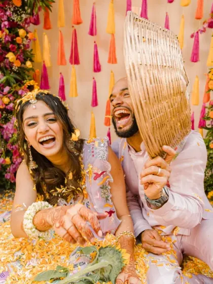 WhatKnot - Wedding Photography & Videography The Haldi Edit: Colours, Chaos & Laughter photo 53