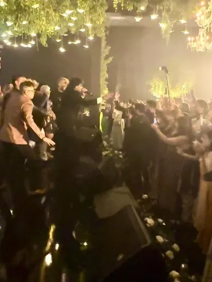 The dance floor was packed all night at this beautiful Bali wedding. My goal is to create a vibe where guests feel completely free to celebrate and dance their hearts out.