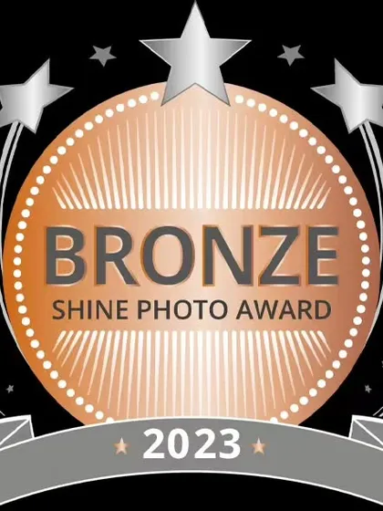 I am honored to be an international award winner. This 2023 Bronze Shine Photo Award for maternity photography is a testament to my dedication to quality and artistry in every session I conduct.
